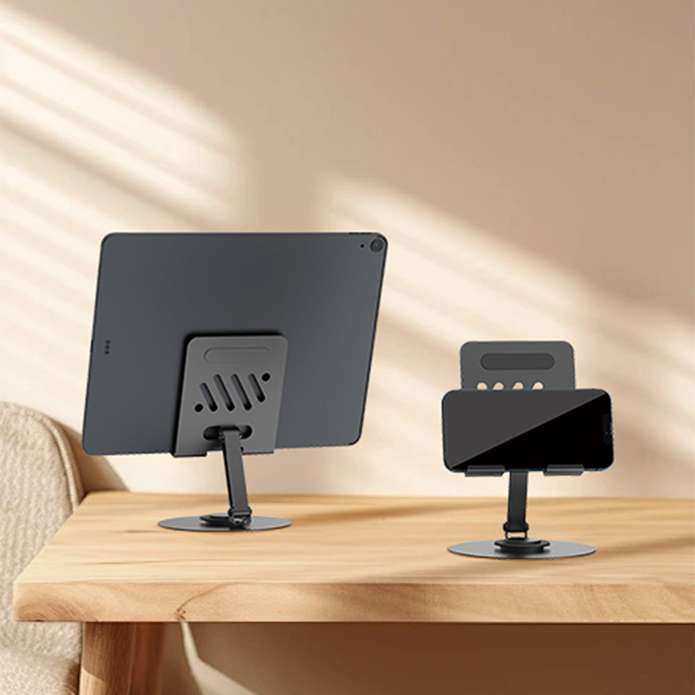 Wiwu ZM-013 Taşınabilir Katlanabilir 360° Dönebilen Metal Telefon ve Tablet Standı Wiwu ZM-013 Taşınabilir Katlanabilir 360° Dönebilen Metal Telefon ve Tablet Standı